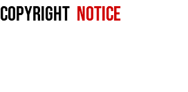 COPYRIGHT NOTICE